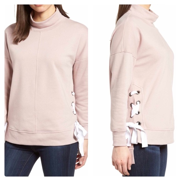 Gibson Tops - Gibson High Neck Sweatshirt